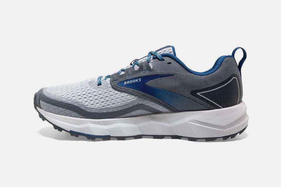 Brooks Divide 2 Trail Loopschoenen Heren - Grijs/Blauw - 431569IMQ